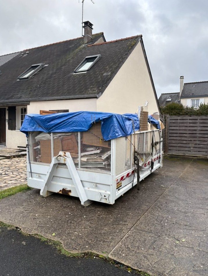 Benne MTA pour rénovation chez particulier