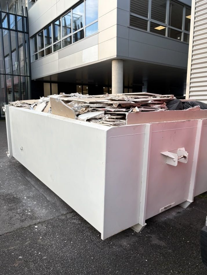 Benne MTA pour plaques et déchets de plâtre